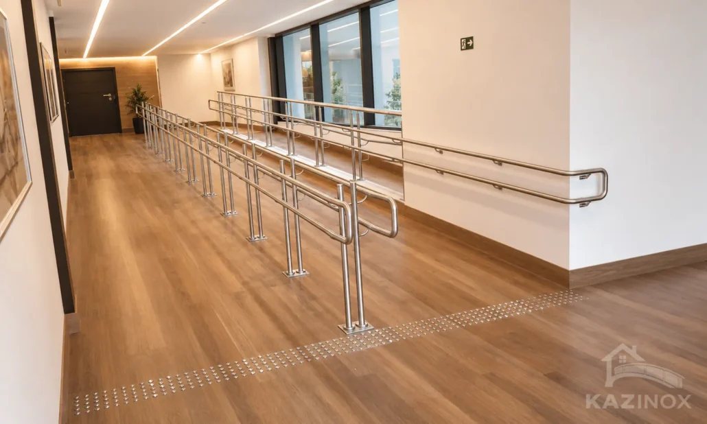 corrimão de inox abnt comercial - Kazinox