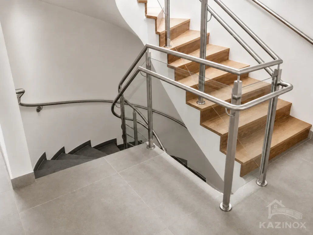 corrimão de inox abnt comercial - Kazinox